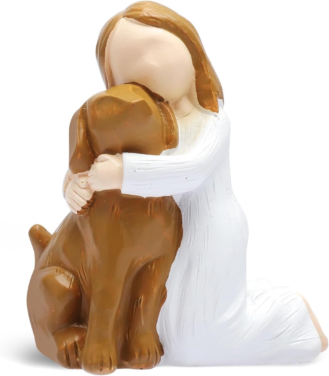 Engel honden figuren - Herinnering - Vriendschap - Perfect cadeau voor hondenliefhebbers - ShopVlot