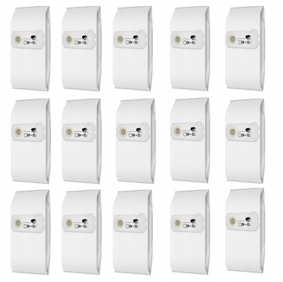 15 stuks Stofzuigerzakken voor 204308 - Festool CT MINI CT MINI I CT MIDI en CT MIDI I - CTC MINI/MIDI en CT 15 - Vervangende stofzakken