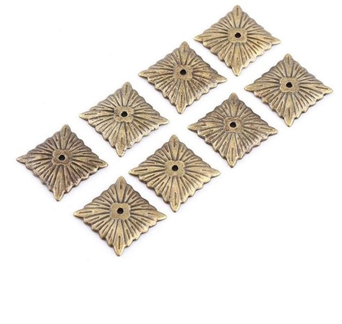 Bekleding Nagels 100 Stuks - Vintage Metalen Tag - Decoratieve Tack Stud - Meubel Bekleding - Stevig Ijzermateriaal - Perfect Voor Knutselen - Meubelspijkers