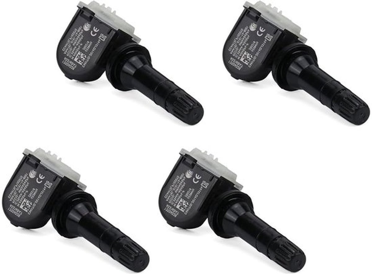 Set van 4 Banden Druk Sensores voor TPMS Compatibel met Astra J, Corsa D, Insignia B en Meriva B