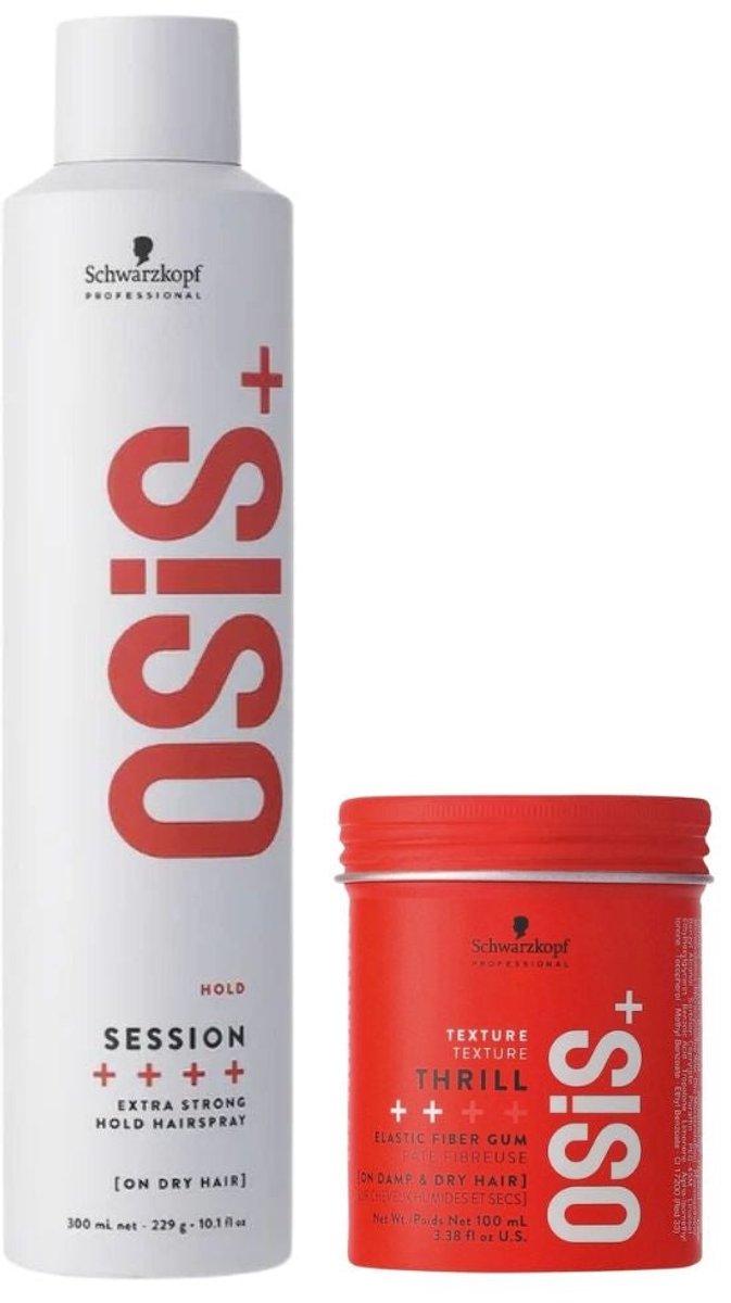 Schwarzkopf - OSiS+ Thrill & Session Duo Set - 300+100ml
