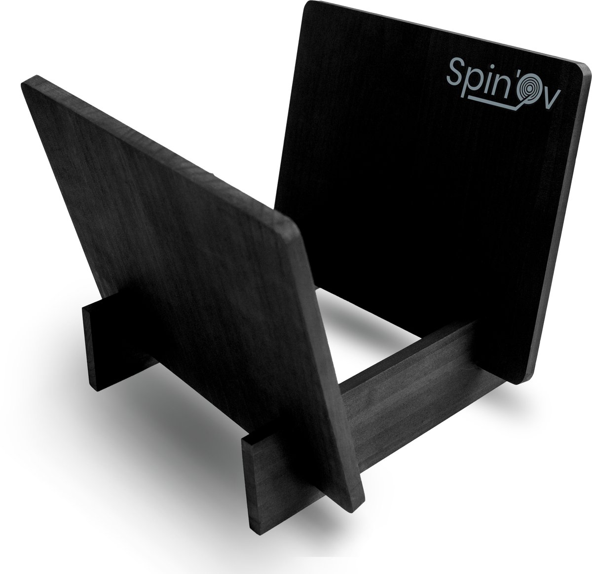 Spin’Ov LP Opbergsysteem - Platenrek - LP Houder - Vinyl Opbergsysteem - Platenhouder - LP Rek - Zwart