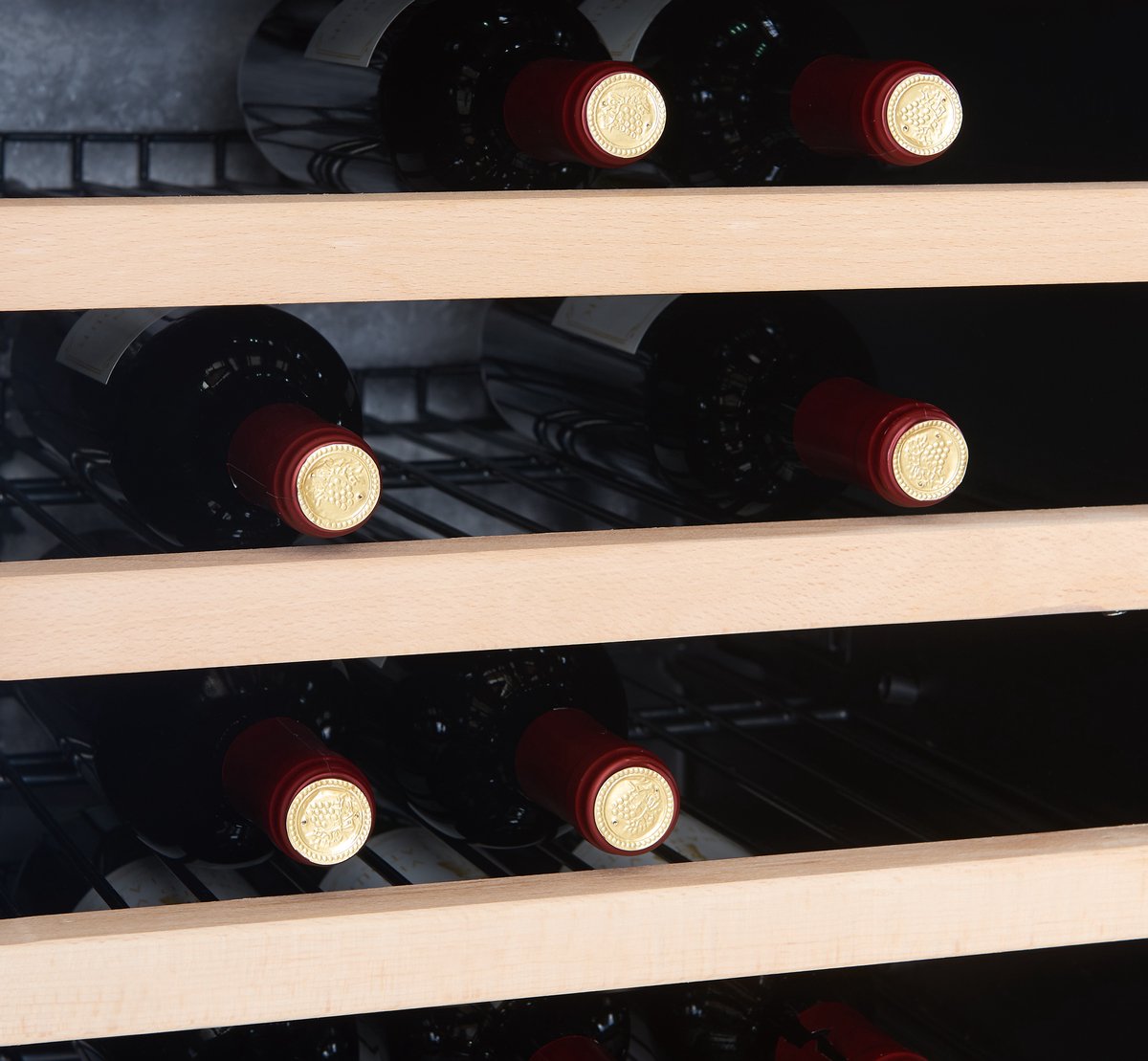 HYUNDAI - WINE EXPERT - Wijnkoelkast - 41 Flessen - 91 Liter - Zwart – foto 5