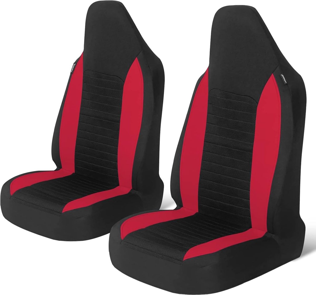 SnelShoppen - Autostoelhoezen voor Voorstoelen - Universele Bucket Type Autostoelbeschermers voor Hond, Kinderen, Sport en Werk - Geïntegreerde Besche