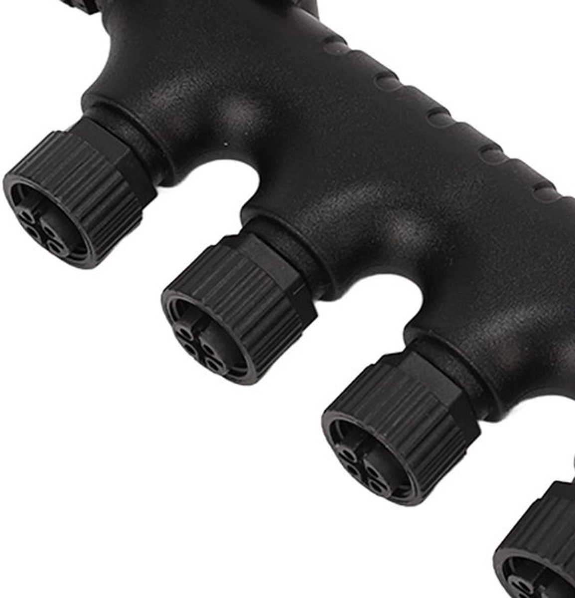 T Connector voor NMEA 2000, 4-poorts 5-pins M12 draad, IP67 waterdicht, ideaal voor botennetwerken, marine accessoires en plug-and-play systemen