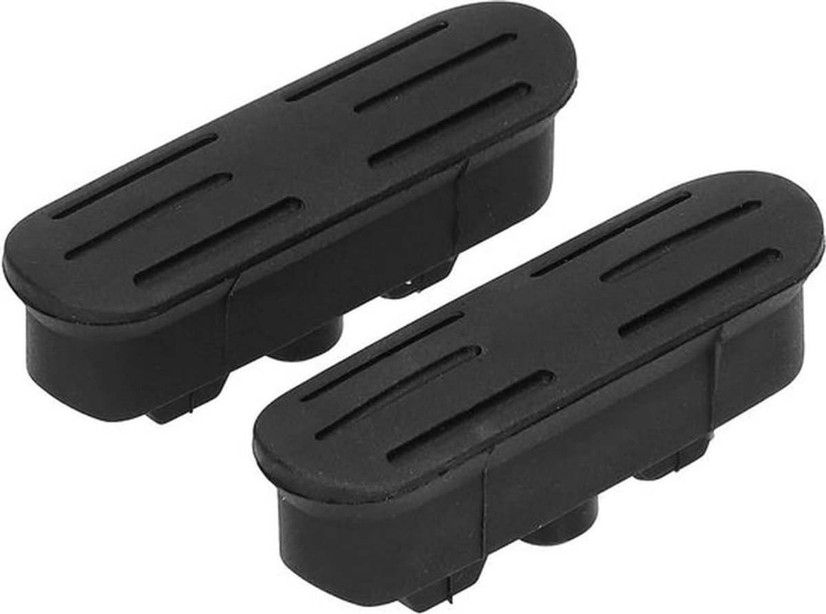Set Motorfiets Voetsteunen Rubber - Universele Voor- en Achtersteun Pedalen voor Diverse Modellen