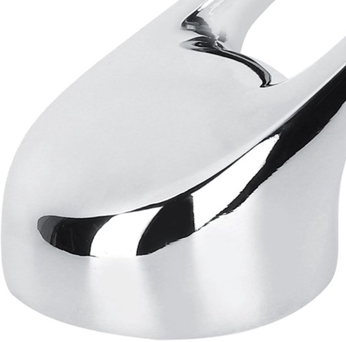 Kraanhandvat Universele Vervanging - Zinklegering - Chrome-afwerking - Lange Hendel - Comfortabele Grip - Eenvoudige Installatie - Kraanhendel