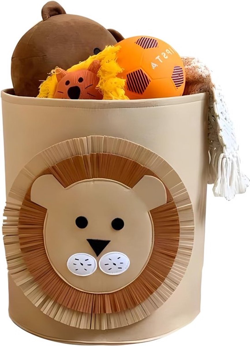 Vouwbare Speelgoedopbergmanden voor Baby's en Kinderen, Honden Speelgoedbox, Woven Mand met Handvatten voor Wasgoed en Decoratie