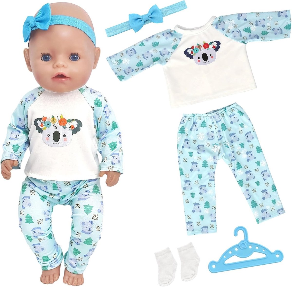 Kleding voor poppen van 43 cm - Schattige en stijlvolle outfits voor kinderen en speelgoedcollecties
