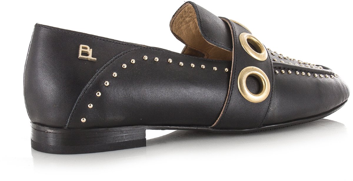 Babouche Shelly loafers zwart