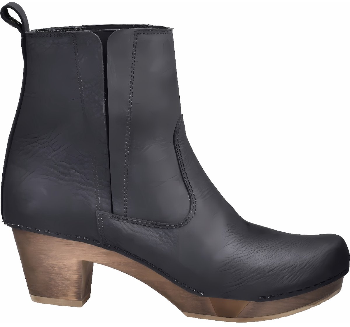 Sanita Dameslaarzen Wood-Rina Block Flex Boot Zwart