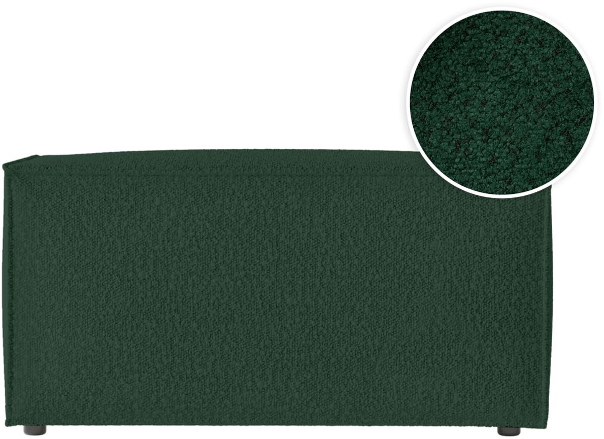 SnelShoppen - Zitzak Stof Groen met Lussen voor Binnen en Buiten, Ideaal voor Kinderen, Tuin, Camping en Feesten, Comfortabele Lounge Zitplek