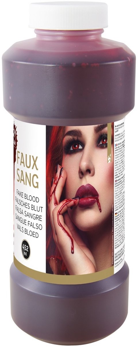 Fake Blood 452,8 ml - Kunstbloed Fles voor SFX & Halloween - Kunstbloed voor geweldige Halloweensfeer