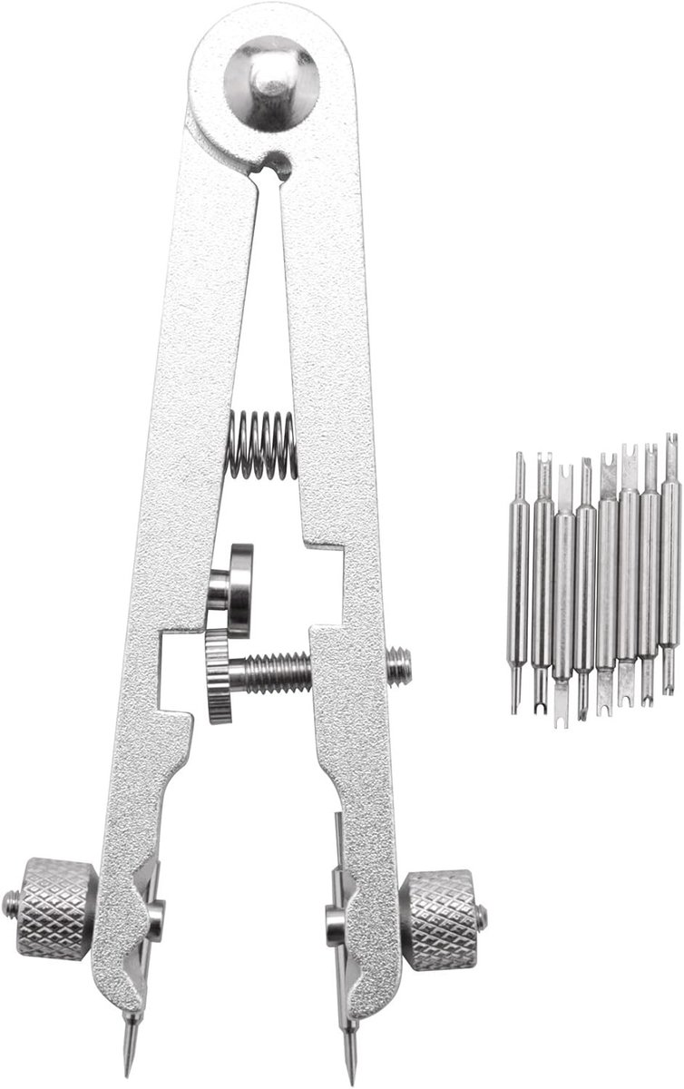 Horlogeband 6825 met standaard veerbouten, reparatietool voor horloges, vervangende horlogeband en accessoires