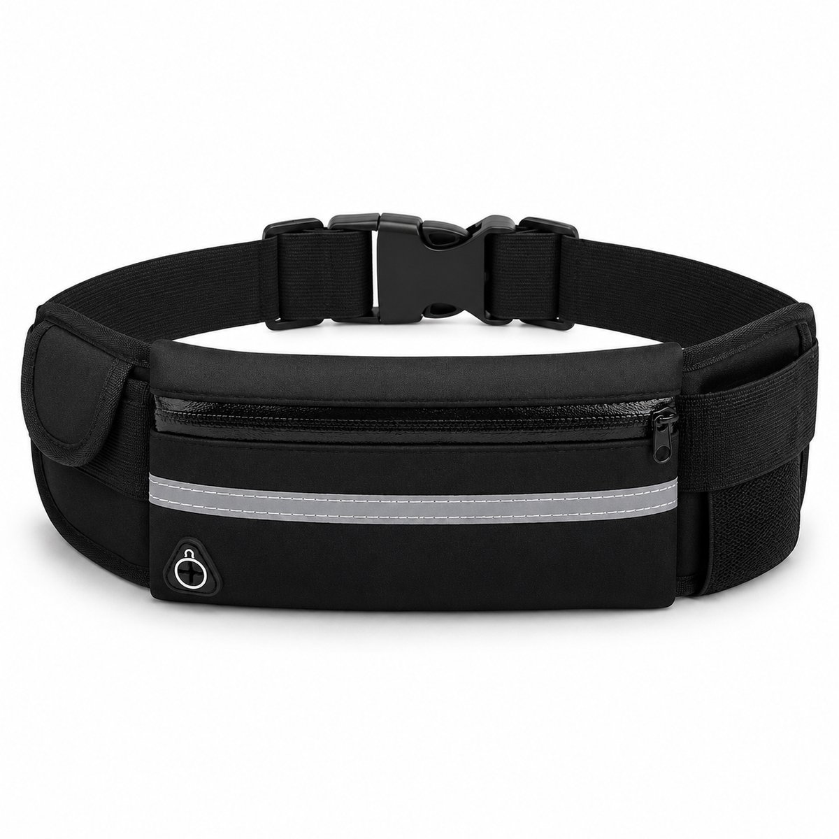 Consumerce® Elastische Running Belt - Hardlooptasje Smartphone Drinkfles - Hardlooptas - Hardloop Runningbelt - Tas - Hardloper Accessoire