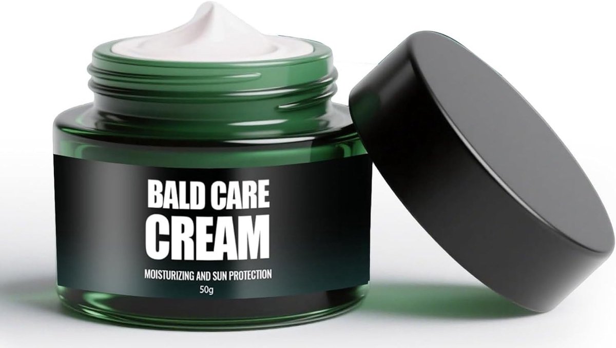 Verzorgingsset voor Mannen: 2x Hydraterende Crème voor een Gladde Hoofdhuid, Baard en Gezicht - Anti-Irritatie, Herstel en Matterend Effect