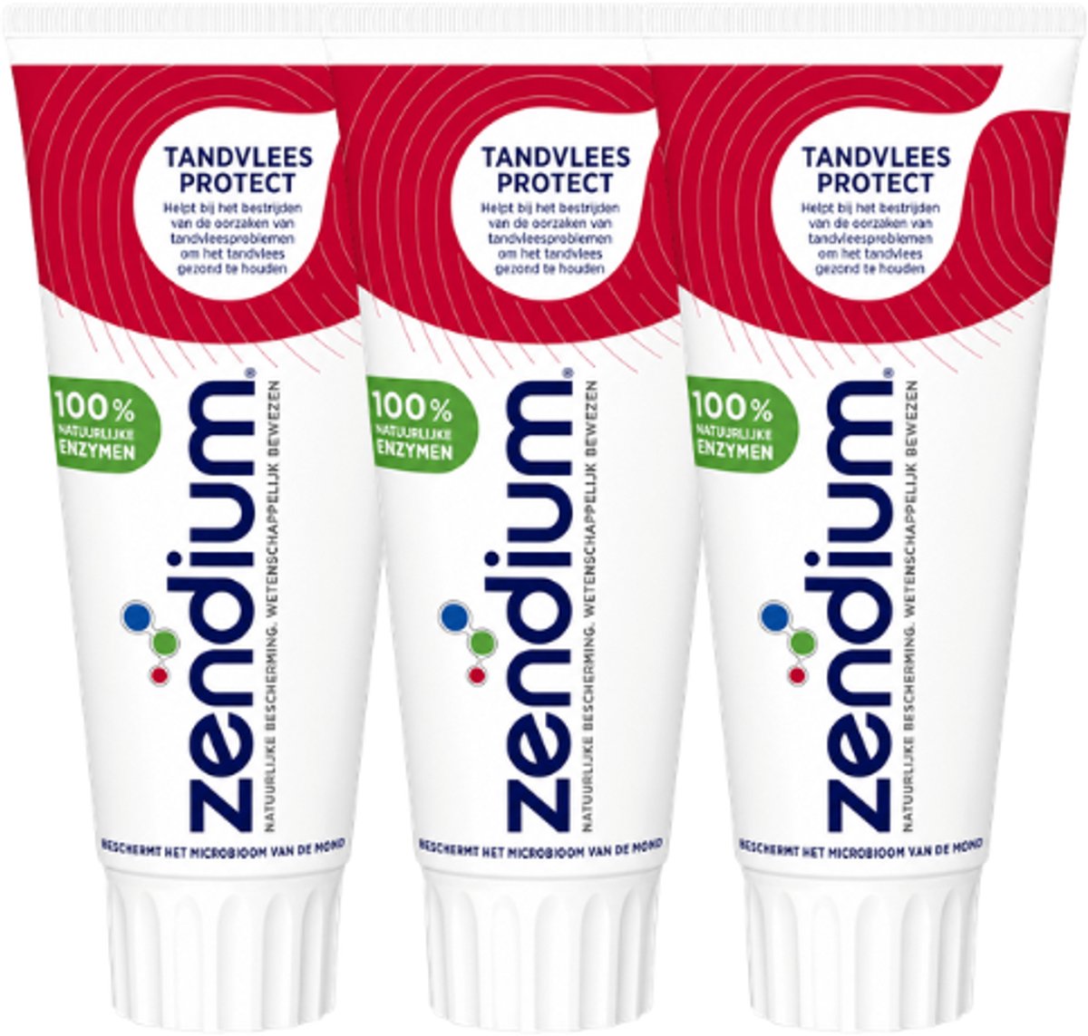 Zendium Tandvlees Protect Tandpasta - 3 x 75 ml - Voordeelverpakking