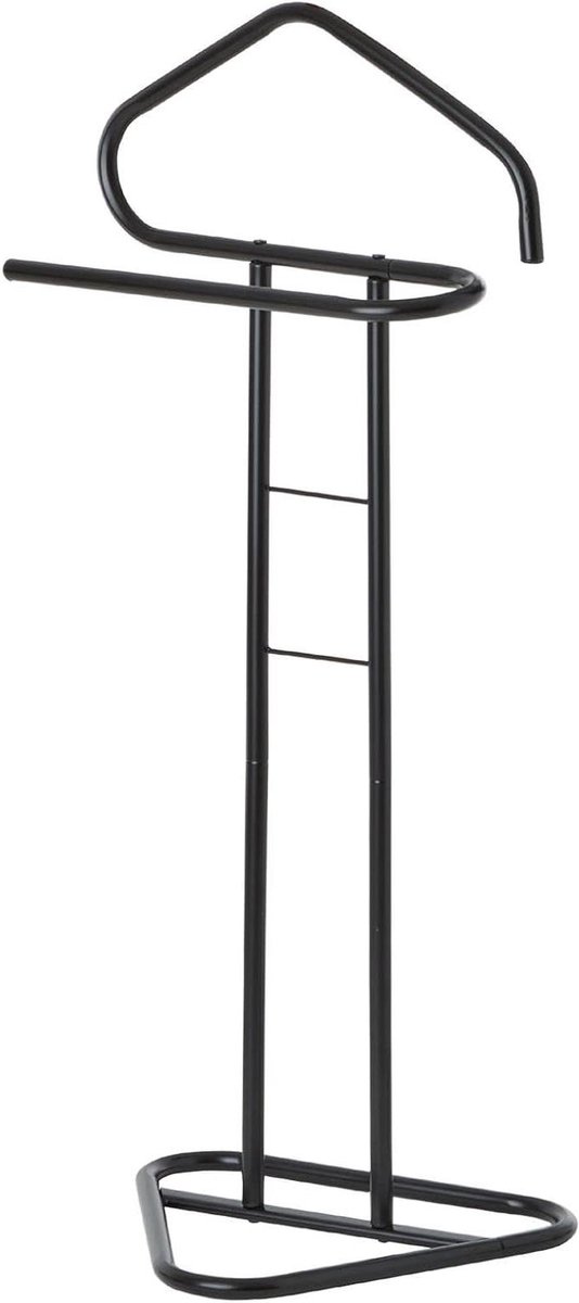 Kledingstandaard - Kleding butler - Orde houden - Stabiele voet - 45 x 110 cm - Zwart
