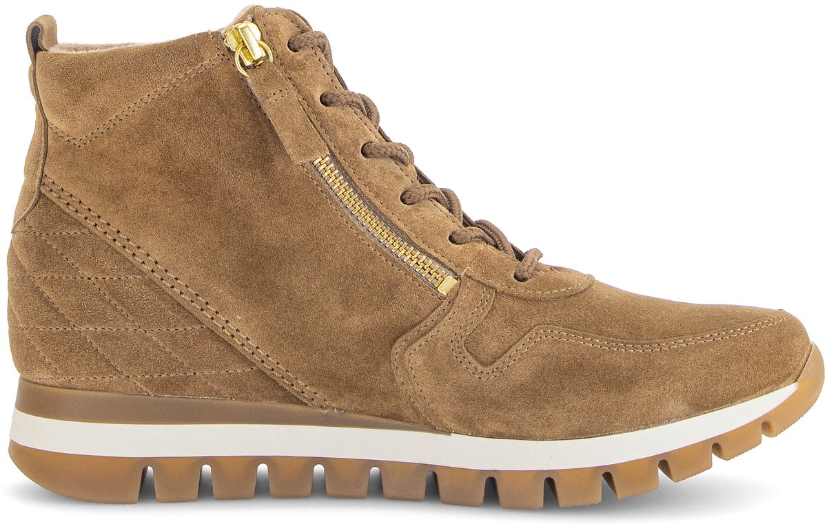 Gabor -Dames - camel - sneakers - maat 39