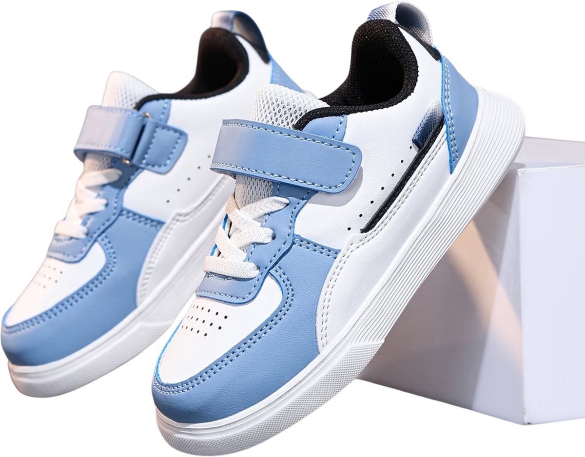Currero Schoenen Jongens Sneakers Comfortabel Wandelschoenen Casual Kinder Schoenen Spijkerbroekblauw