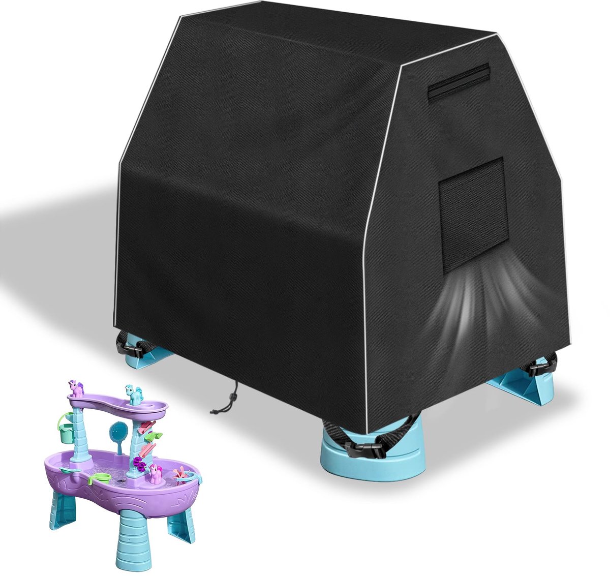 SnelShoppen - Watertafelhoes voor Kinderen, Waterdicht, UV-bestendig, 420D Stofdicht, Perfect voor Outdoorspeelgoed, Tuin, Camping en Meer!