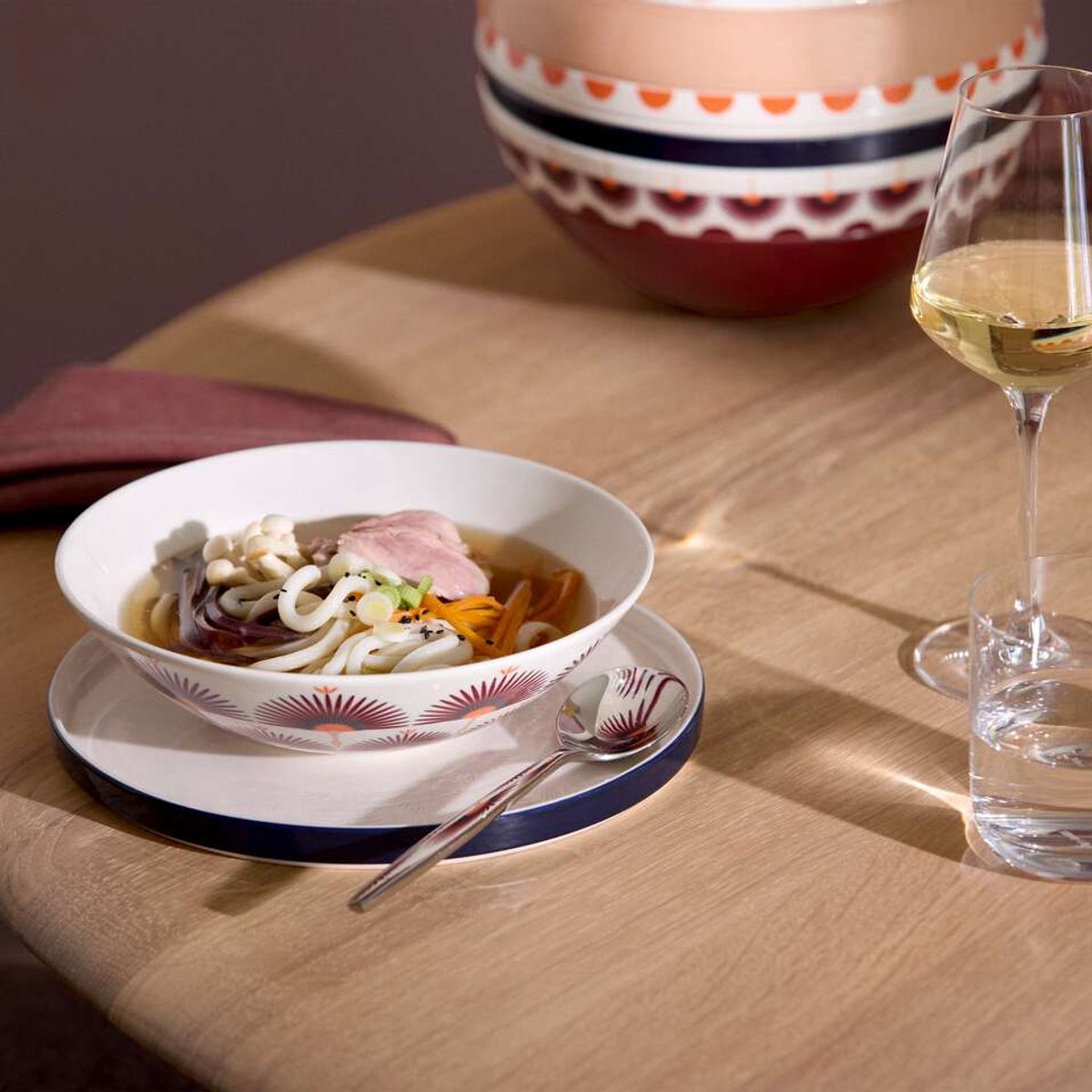 Villeroy & Boch - Iconic La Boule Kyoto - Servies - 7-delig
