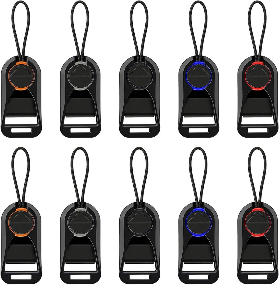 Camera Snelkoppeling Adapter - Riem Gesp - Camera Beveiligen - Universeel Compatibel - 10 Stuks - 5 Kleuren