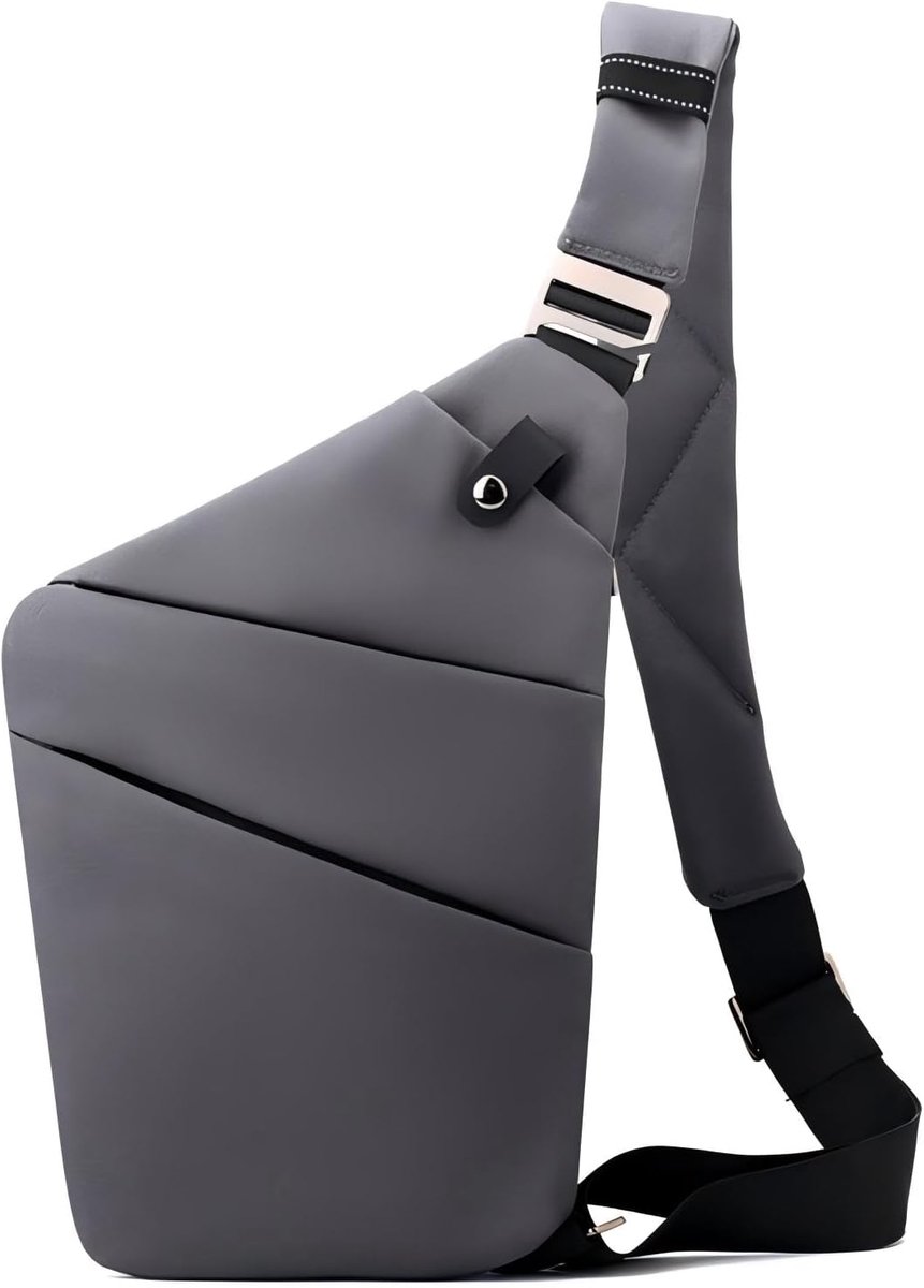 Anti-diefstal reistas, één schouder grote capaciteit cross-body tas borst mode lichtgewicht draagtassen voor reizen - ShopVlot