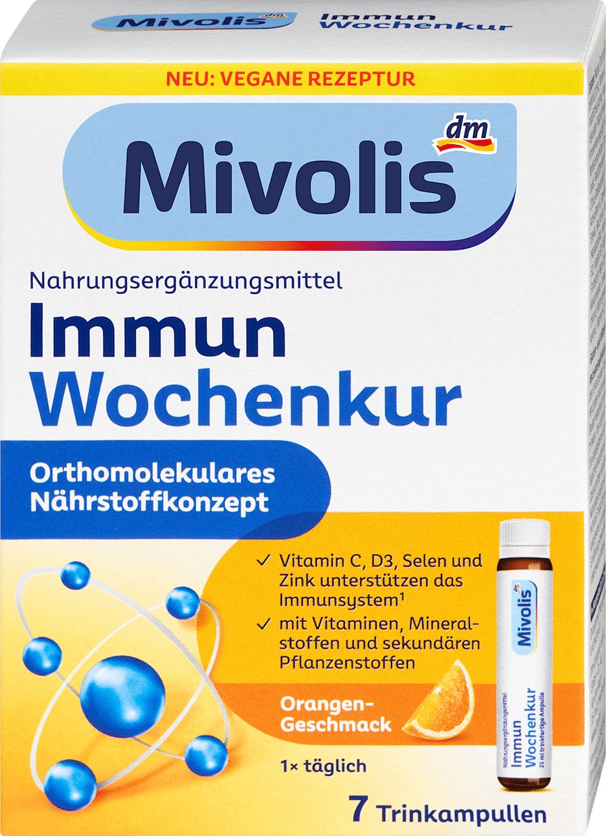 Mivolis Immun Wekenkuur – 7 drinkampullen