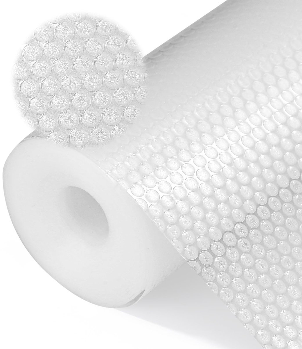 44 x 600 cm, lademat, antislip, voor laden, niet klevend, transparant, waterdicht, voor koelkast, tafel, keuken, wastafel, planken (transparant)
