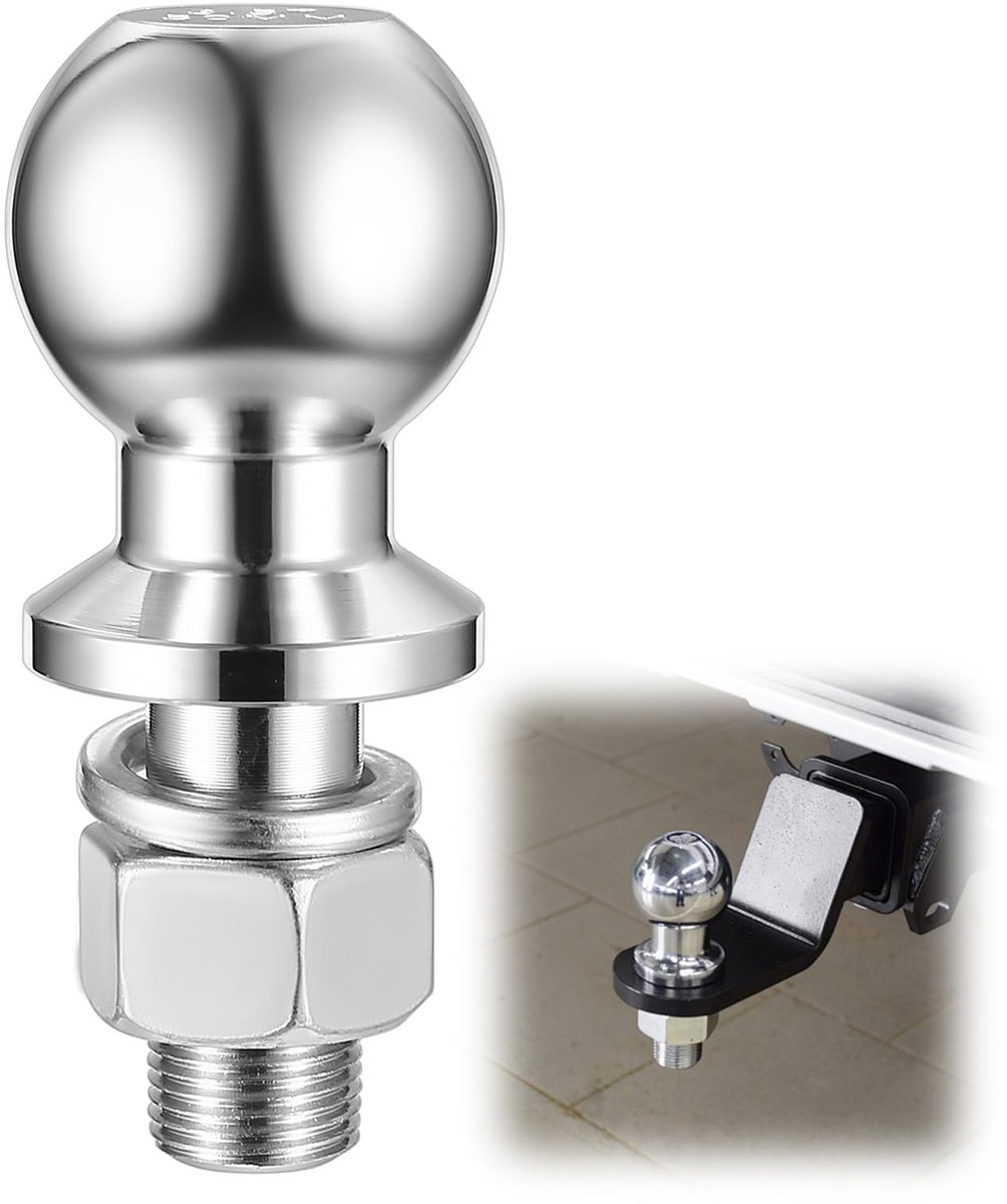 50 mm 3,5 t, kogelkop voor sleepstang, bouten Ø 22 mm van staal, koppelingskogel voor tractoren, capaciteit tot 3,5 ton