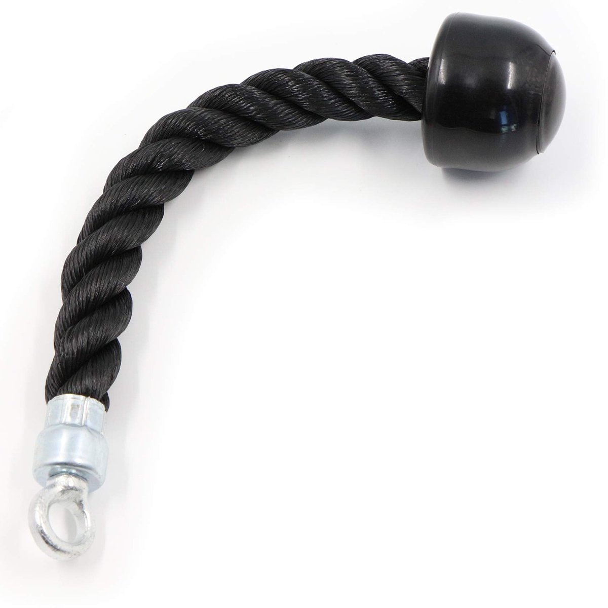 Tricepstouw met één hand tricepstouw trainingstouw - triceps rope krachttraining handvat, trekkoord armtrainer biceps touw, tricepstraining trekhulp, voor workout aan het trekkoord fitness