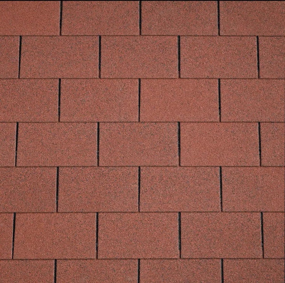 Bitumen Dakpannen - Canadese Dakshingles - Dakbedekking - Kleurvast - 3 m² - Rood