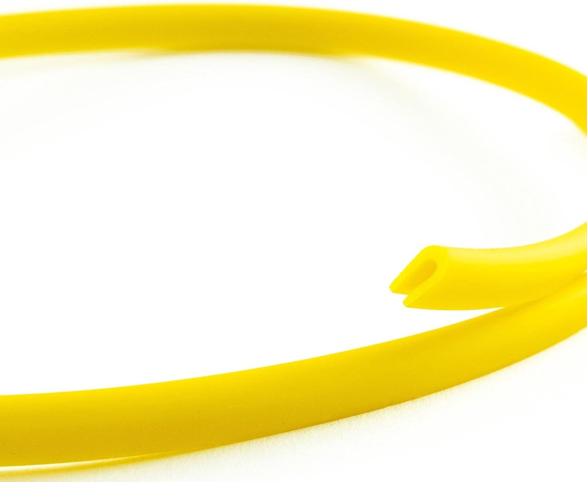 Randbescherming KSO4004 bies beschermstrip – voor randen 0,4 – 1,5 mm – geel – 3 m