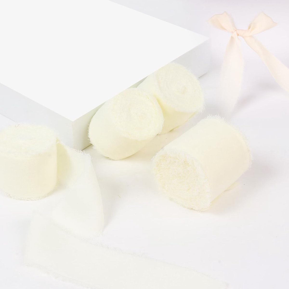 breed lint bruiloft melkwit