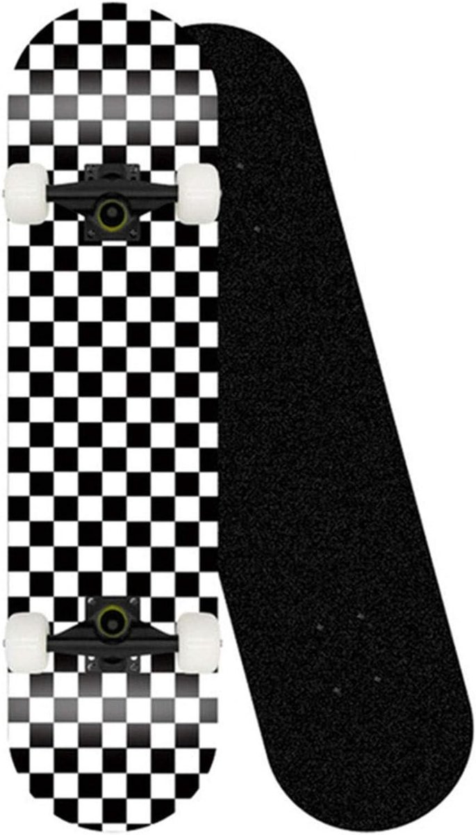 Compleet Skateboard Outdoor Board Beginner Skate 7 Lagen Esdoorn 31×8 Inch