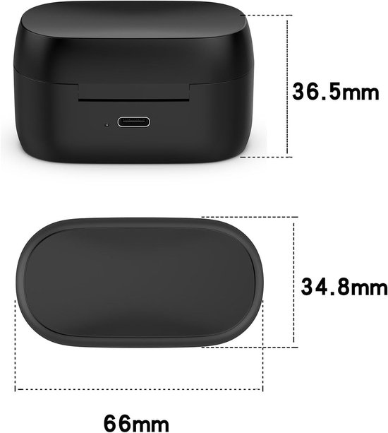 Vervanging voor Jabra Elite 75T/Active 75T Oplaaddock Bedraad Oplaadbox Lade (GEEN Oordopjes) — afbeelding 5