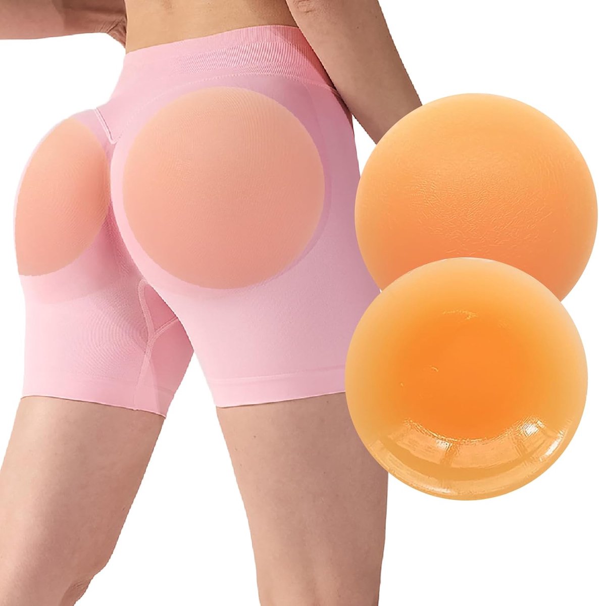 butt Enhancer Pads voor vrouwen - Zelfklevende Hip Lift Inserts, Anti-Slip Gewatteerde Shapewear Enhancers