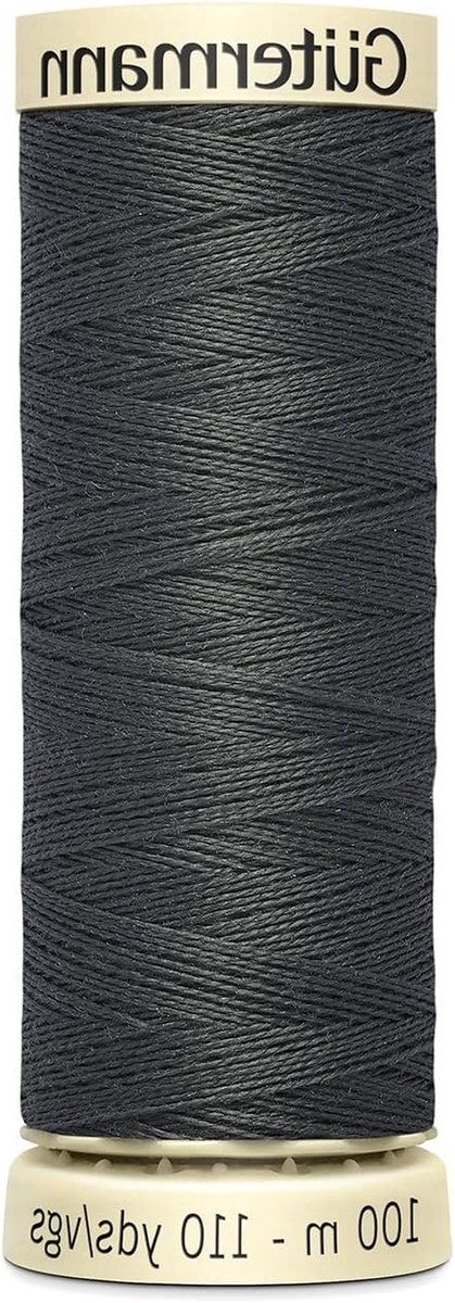 Naaigaren Set - Polyester Garen - Kleding Repareren - Sterk Materiaal - 110 Yards - Antraciet