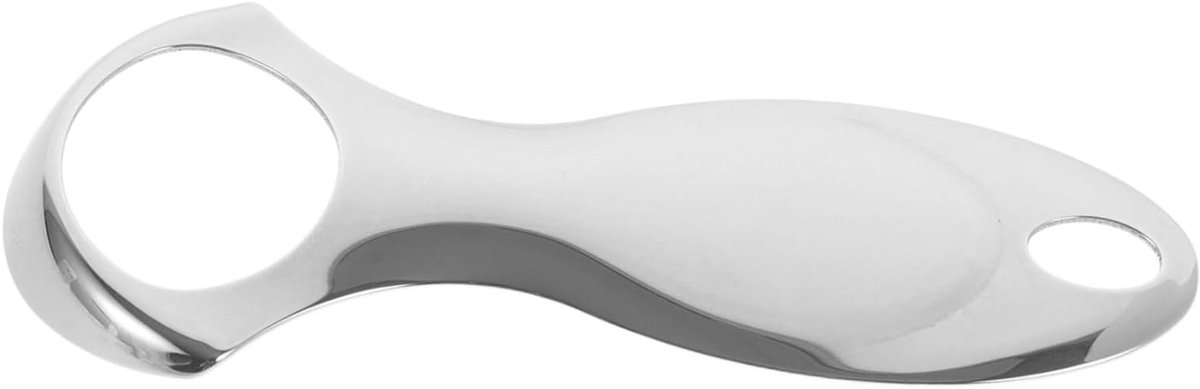 Tongschraper RVS - Tongreiniger Mondverzorging - Frisse Adem - Verwijdert Tandplak - 8 cm - Zilver