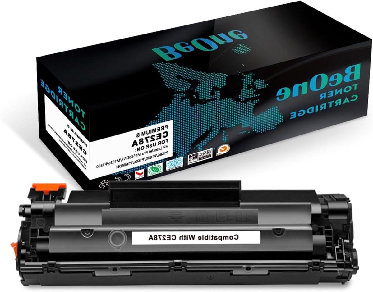 Tonercartridge - Zwarte toner - Documenten printen - Hoge capaciteit - 2100 pagina's - Zwart