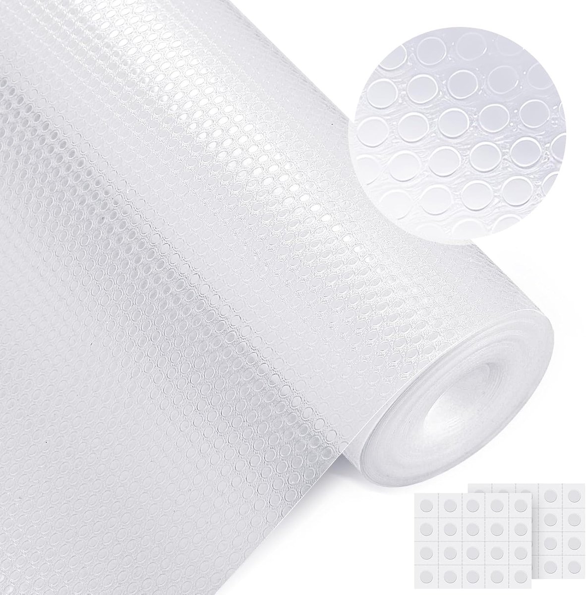 SnelShoppen - Keukenplankvoering 45 x 600 cm, 450 g/m² Antislip Waterdichte en Oliebestendige EVA Kastmat voor Koelkast en Keuken, Niet-Klevend, Keuke