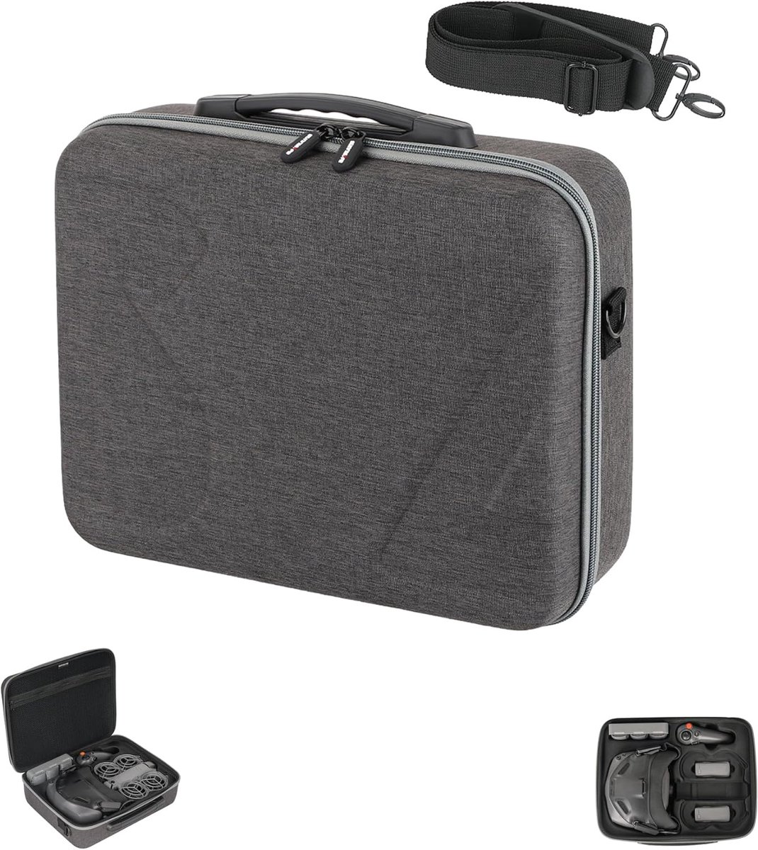 draagtas voor DJI Neo 2 Motion Fly More Combo, draagbare reistas, schoudertas voor Goggles N3, RC Motion 3, oplaadstation en andere drone-accessoires