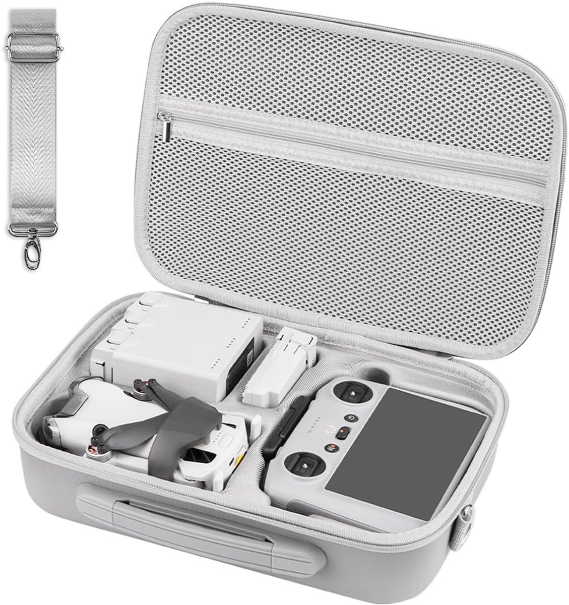 Tas voor DJI Mini 3/Mini3 Pro/Mini 4 Pro Fly More Combo drone-opbergtas, waterdichte reistas, draagtas voor DJI RC controller en andere accessoires, voor drone-bescherming