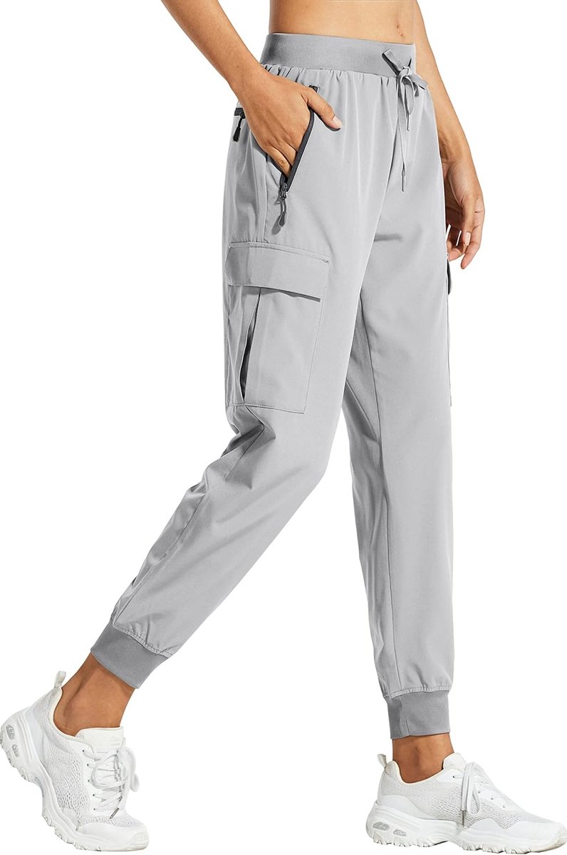Wandelbroek Dames Cargo Joggingbroek Outdoorbroek Trekkingbroek Lichtgewicht Sneldrogende Joggers