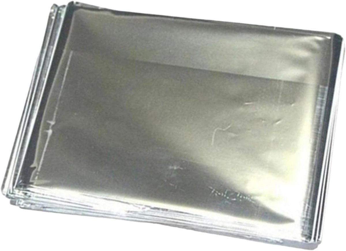 Overlevingsdekens - Nooddeken Thermisch - Buitenavonturen - Winddicht Waterdicht - 160x210cm - Zilver