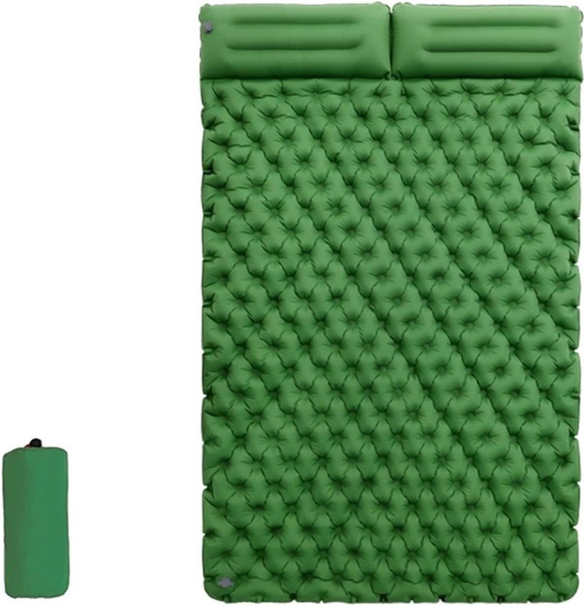 Kampeer Mat - Luchtbed - Buiten slapen - Waterdicht - 200x120cm - Groen