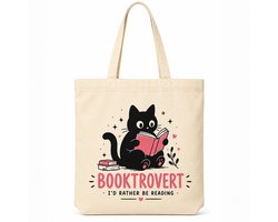 Top 10 Boodschappentassen 2026: Booktrovert katoenen tote bag 38 x 42 cm