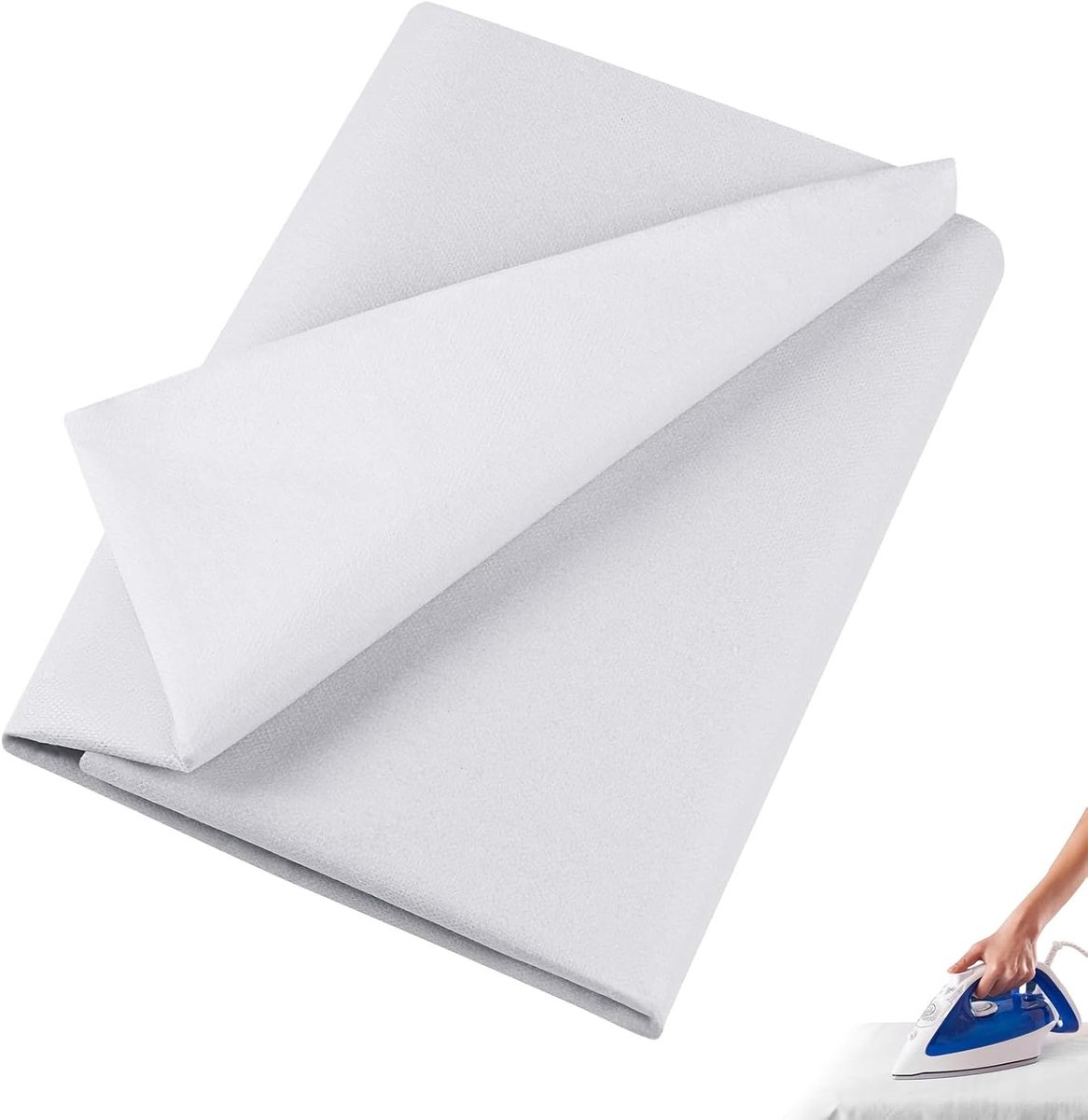 Tussenliggende Stof - Wit, Zwaargewicht cm x m – Ideaal voor Naaien, Quilting, Applicaties en Kledingproductie