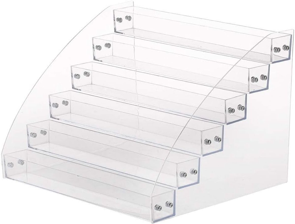 Organizer, Nagellak Rek Standaard Organizer Nagellak Standaard Transparante Make-up Organizer Display Standaard Doos voor het Opbergen van Make-up Lippenstift Cosmetica (#5 (6 Verdiepingen)
